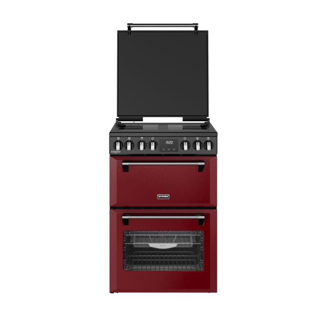 Stoves Richmond Deluxe 60cm Induction Hob Double Oven Electric Mini Range Cooker
