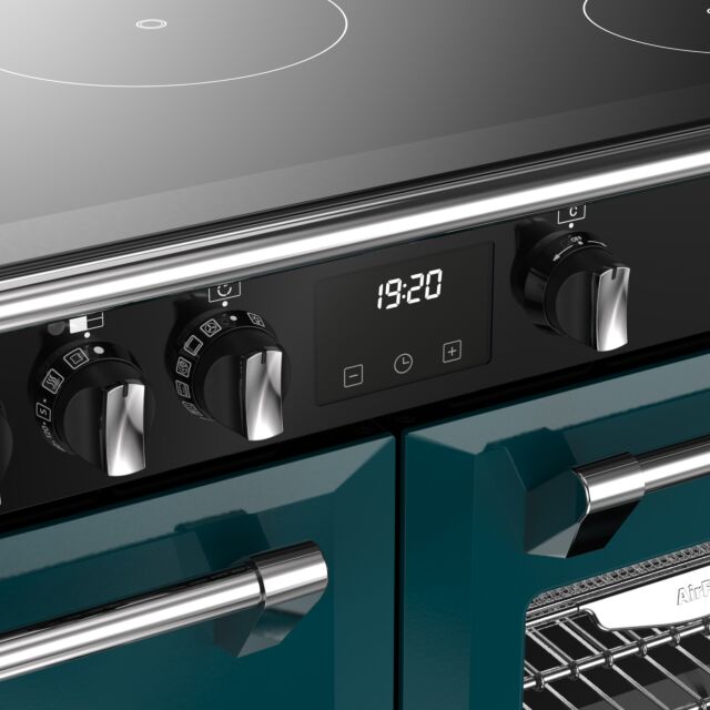 Stoves Richmond Deluxe 100cm Induction Hob Quad Oven Electric Range Cooker