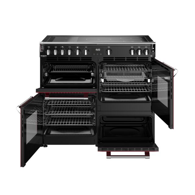 Stoves Richmond Deluxe 100cm Induction Hob Quad Oven Electric Range Cooker