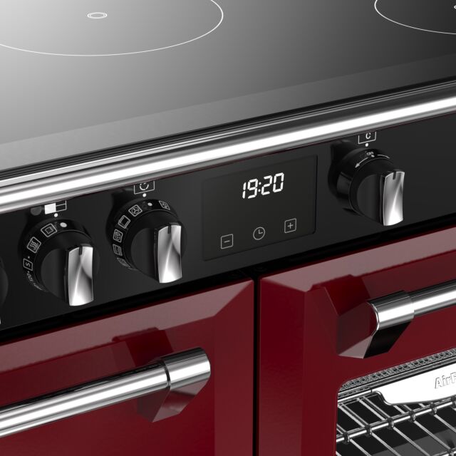 Stoves Richmond Deluxe 100cm Induction Hob Quad Oven Electric Range Cooker