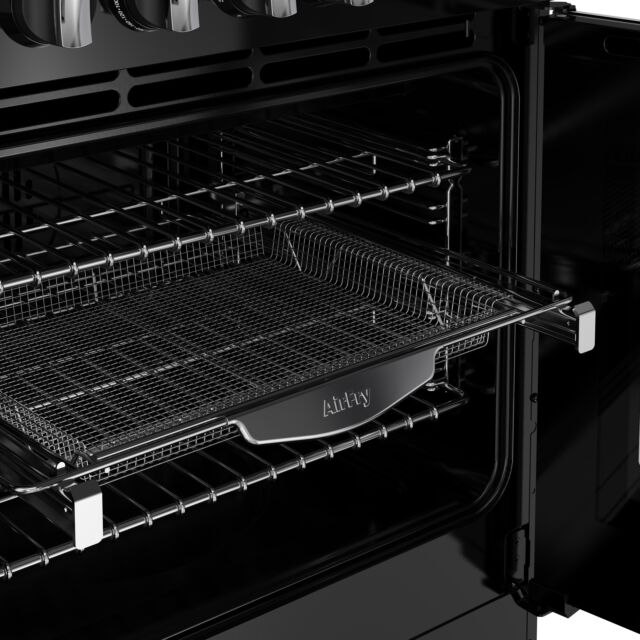 Stoves Richmond Deluxe 110cm 7 Burner Gas Hob Quad Oven Dual Fuel Range Cooker