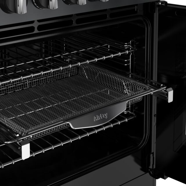 Stoves Richmond Deluxe 110cm 7 Burner Gas Hob Quad Oven Dual Fuel Range Cooker