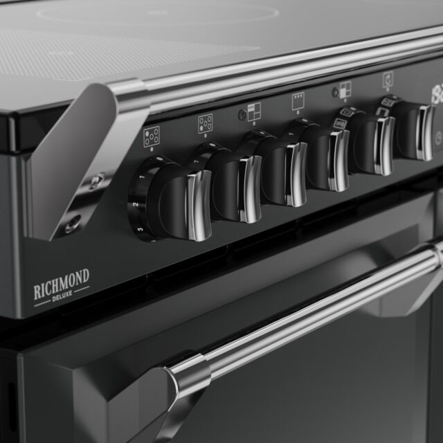 Stoves Richmond Deluxe 110cm Induction Hob Quad Oven Electric Range Cooker