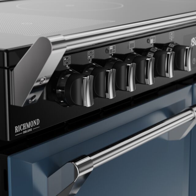 Stoves Richmond Deluxe 110cm Induction Hob Quad Oven Electric Range Cooker