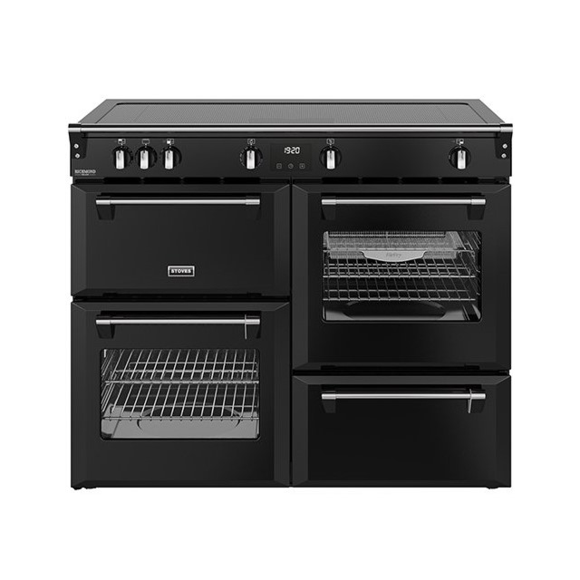 Stoves Richmond Deluxe 110cm Zoneless Induction Quad Oven Electric Range Cooker
