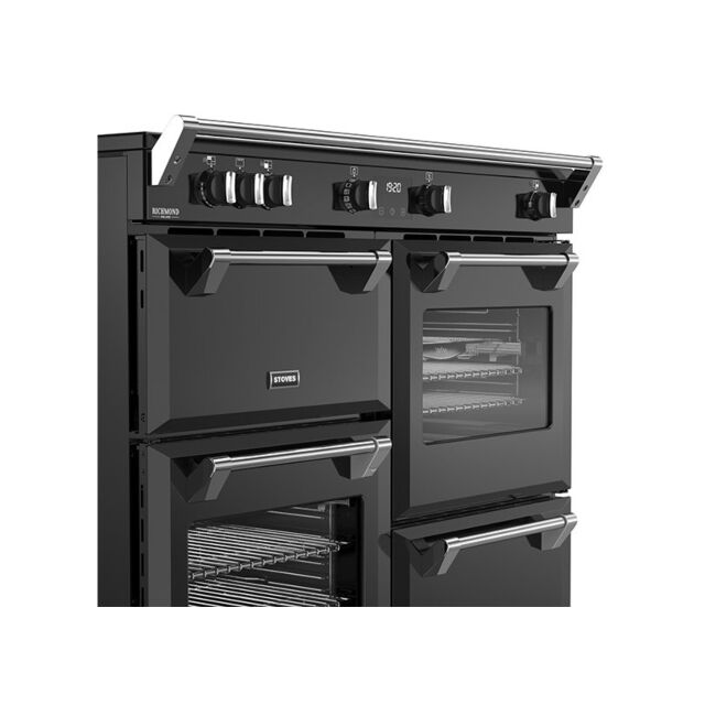 Stoves Richmond Deluxe 110cm Zoneless Induction Quad Oven Electric Range Cooker
