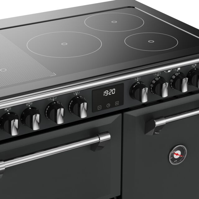 Stoves Richmond Deluxe 90cm Induction Hob Triple Oven Electric Range Cooker