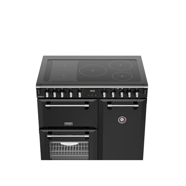 Stoves Richmond Deluxe 90cm Induction Hob Triple Oven Electric Range Cooker