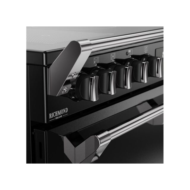 Stoves Richmond Deluxe 90cm Induction Hob Triple Oven Electric Range Cooker