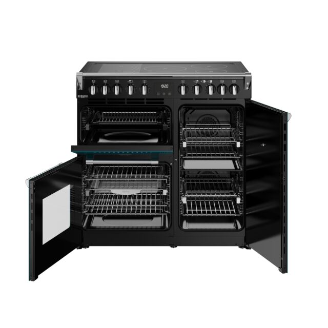 Stoves Richmond Deluxe 90cm Induction Hob Triple Oven Electric Range Cooker