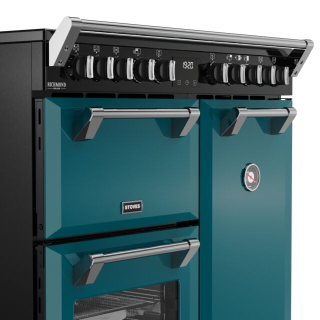Stoves Richmond Deluxe 90cm Induction Hob Triple Oven Electric Range Cooker