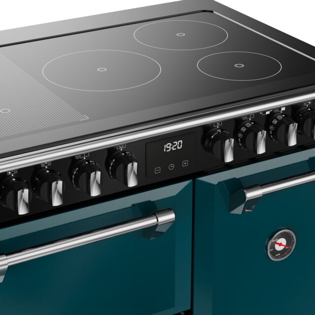 Stoves Richmond Deluxe 90cm Induction Hob Triple Oven Electric Range Cooker