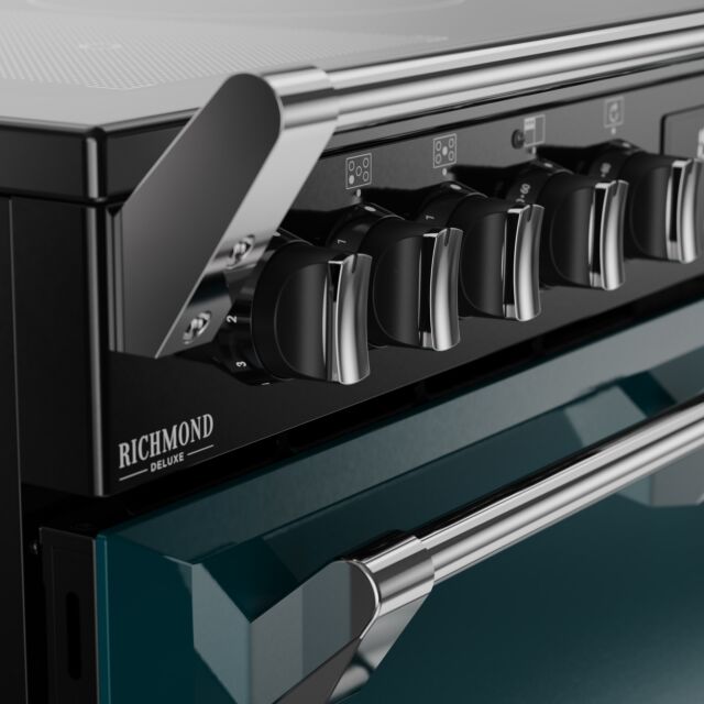 Stoves Richmond Deluxe 90cm Induction Hob Triple Oven Electric Range Cooker