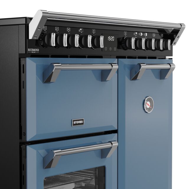 Stoves Richmond Deluxe 90cm Induction Hob Triple Oven Electric Range Cooker