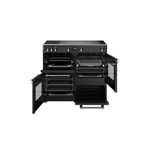 Stoves Richmond 100cm 5 Zone Induction Hob Quad Oven Electric Range Cooker