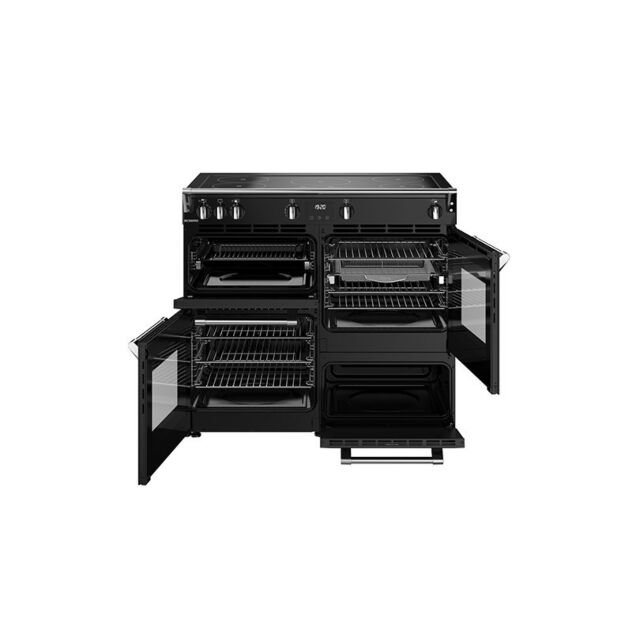 Stoves Richmond 100cm 5 Zone Induction Hob Quad Oven Electric Range Cooker