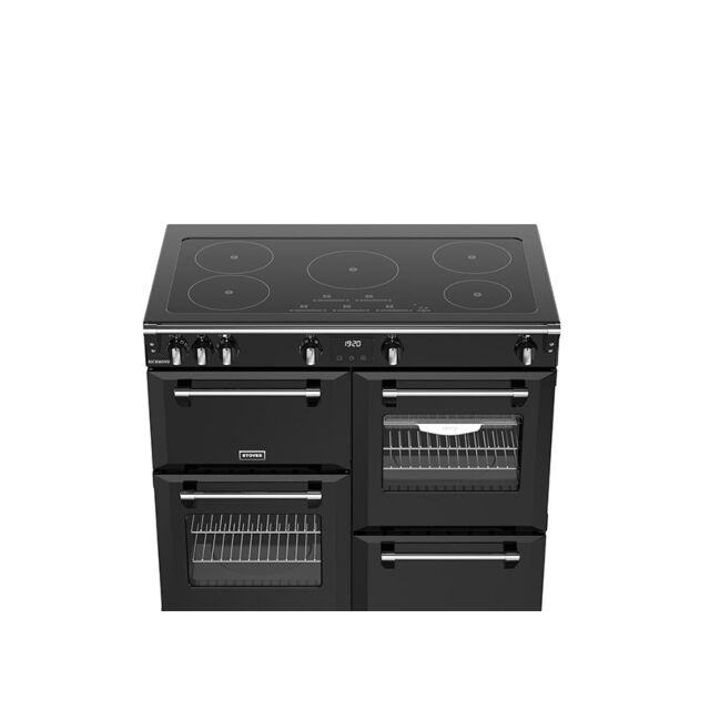 Stoves Richmond 100cm 5 Zone Induction Hob Quad Oven Electric Range Cooker