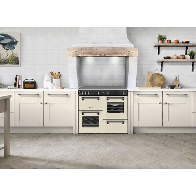 Stoves Richmond 100cm 5 Zone Induction Hob Quad Oven Electric Range Cooker