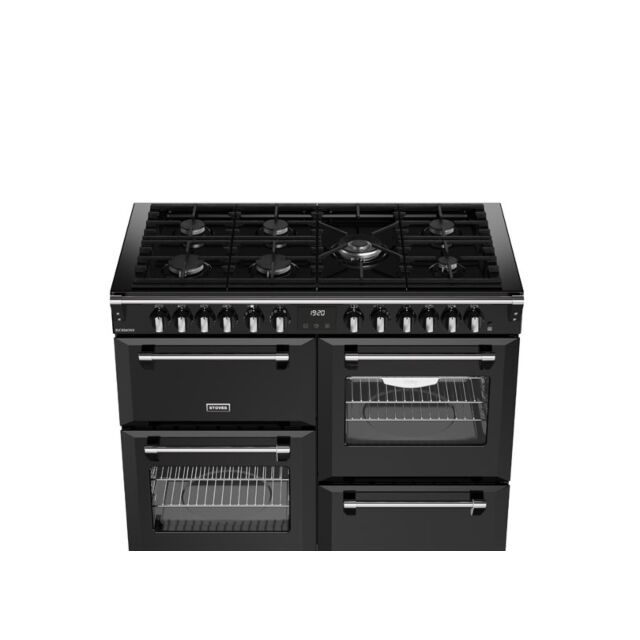 Stoves Richmond 110cm 7 Burner Gas Hob Quad Oven & Grill Dual Fuel Range Cooker