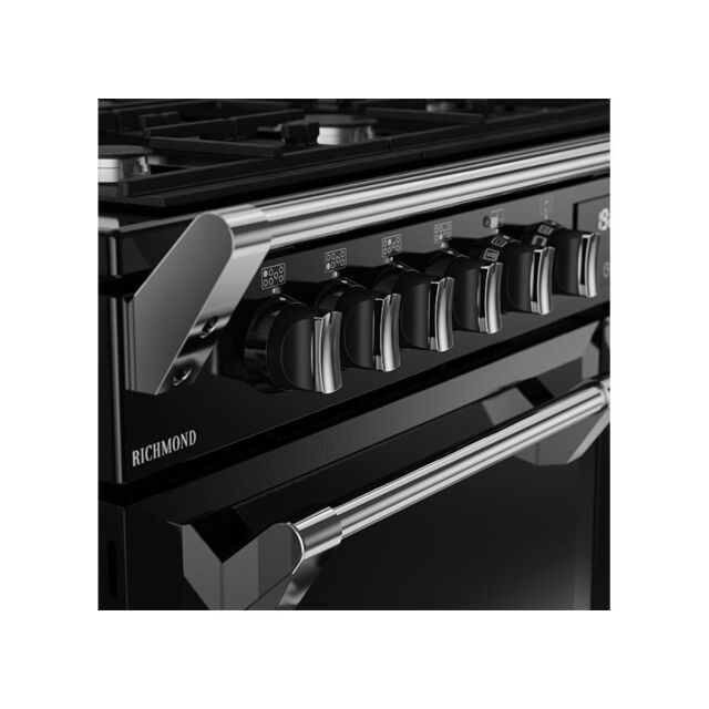 Stoves Richmond 110cm 7 Burner Gas Hob Quad Oven & Grill Dual Fuel Range Cooker