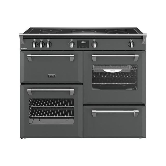 Stoves Richmond 110cm 5 Zone Induction Hob Quad Oven Electric Range Cooker