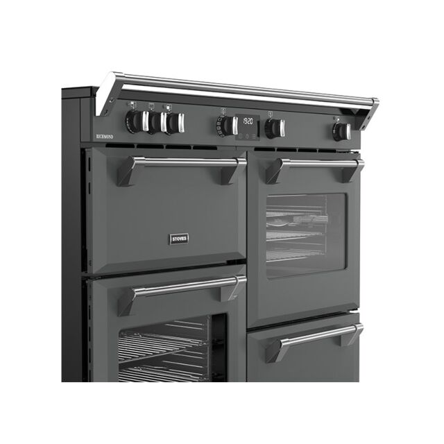 Stoves Richmond 110cm 5 Zone Induction Hob Quad Oven Electric Range Cooker