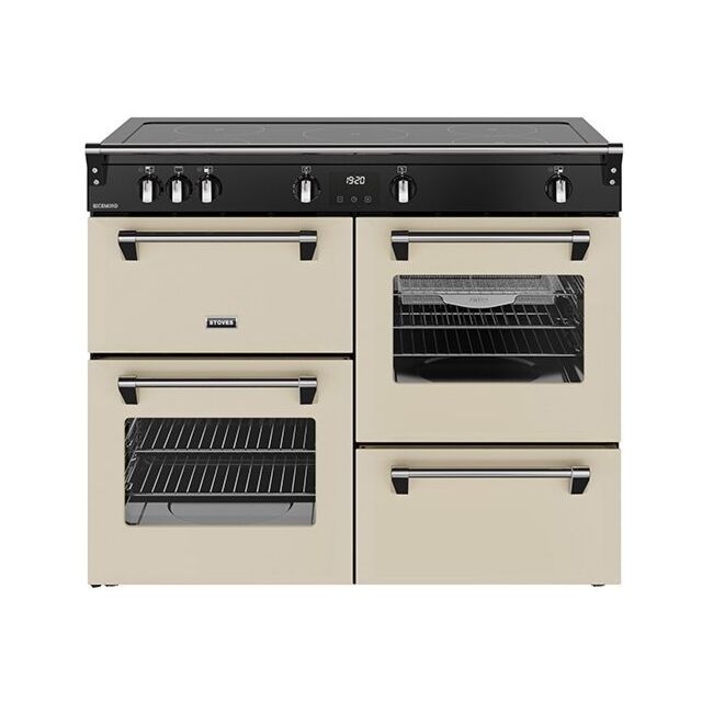 Stoves Richmond 110cm 5 Zone Induction Hob Quad Oven Electric Range Cooker