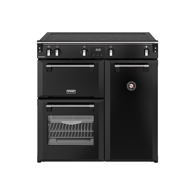 Stoves Richmond 90cm 5 Zone Induction Hob Triple Oven Electric Range Cooker