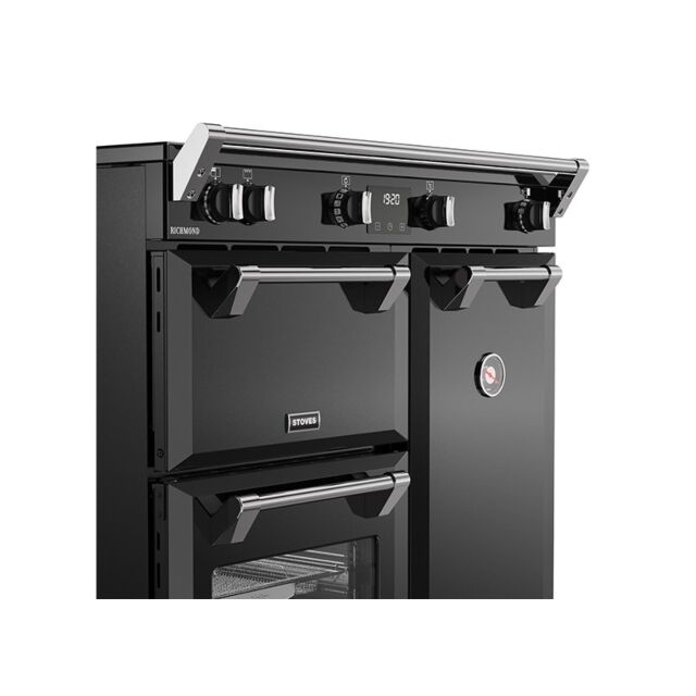 Stoves Richmond 90cm 5 Zone Induction Hob Triple Oven Electric Range Cooker