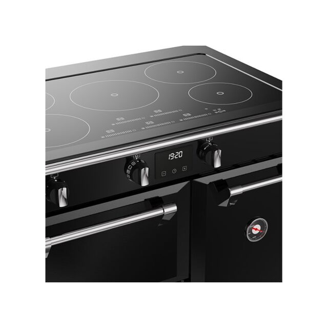 Stoves Richmond 90cm 5 Zone Induction Hob Triple Oven Electric Range Cooker