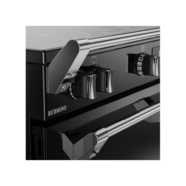 Stoves Richmond 90cm 5 Zone Induction Hob Triple Oven Electric Range Cooker