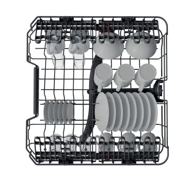 Whirlpool WIC3C26NUK/M 14 Place Settings 8 Programs Integrated Dishwasher