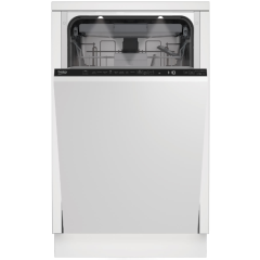 Beko BDIS38040Q/M 10 Place Setting 8 Program Integrated Slimline Dishwasher