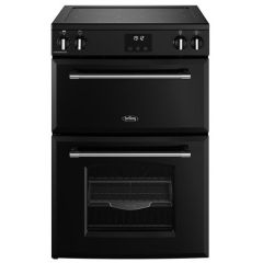 Belling Farmhouse 60cm 4 Zone Induction Hob Double Oven Electric Range Cooker