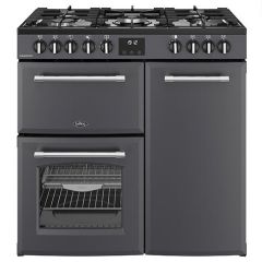 Belling Farmhouse 90cm 5 Burner Gas Hob Double Oven Dual Fuel Range Cooker