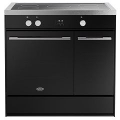 Belling Vision 90cm 5 Zone Induction Double Oven Electric Range Cooker