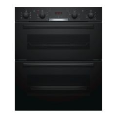 Bosch Series 4 NBS533BB0B Built-Under Fan Assisted Double Electric Oven