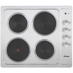 Candy CLE64KX 60cm 4 Zone Solid Plate Hob 