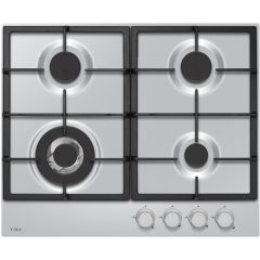 CDA HPG6200SS 60cm 4 Burner Stainless Steel Gas Hob