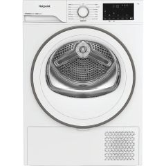 Hotpoint CHD93MWWSUK/M 9kg Heat Pump Tumble Dryer with PetHairCare