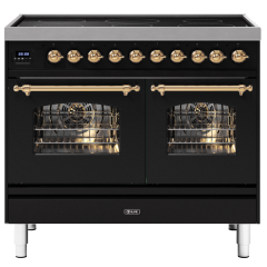 ILVE Milano 100cm 6 Zone Induction Hob Double Oven All Electric Range Cooker