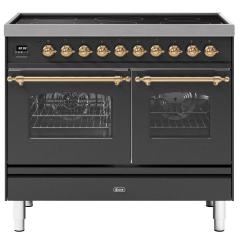 ILVE Milano 100cm 6 Zone Induction Hob Double Oven All Electric Range Cooker