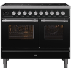 ILVE Roma 100cm 6 Zone Induction Hob Double Oven All Electric Range Cooker