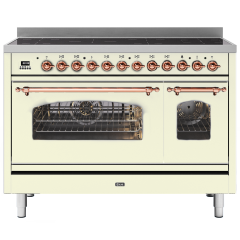 ILVE Milano 120cm 7 Zone Induction Hob Double Oven All Electric Range Cooker