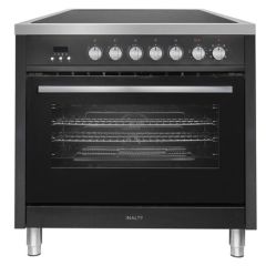 InAlto 90cm 5 Zone Ceramic Hob Single Oven All Electric Range Cooker