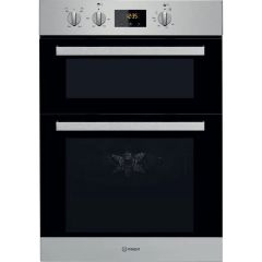 Indesit IDD6340IX/M Built-In Eye-Level Electric Double Oven