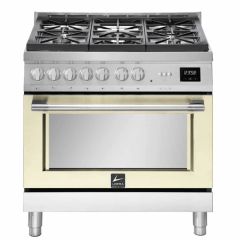 Lofra Italia 90cm 5 Burner Gas Hob Single Oven All Gas Range Cooker