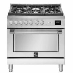 Lofra Italia 90cm 5 Burner Gas Hob Single Oven All Gas Range Cooker