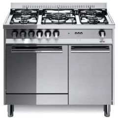 Lofra Maxima 90cm 5 Burner Gas Hob Single Oven All Gas Range Cooker with Storage