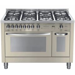 Lofra Professional 120cm 7 Burner Gas Hob Double Oven All Gas Range Cooker